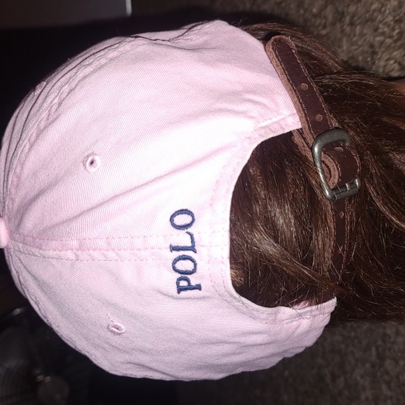 Polo Ralph Lauren Baseball Cap Pink Embroidered Logo - Picture 6 of 11
